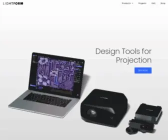 Lumenous3D.com(Introducing the next generation of Lightform. LF2) Screenshot