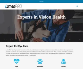 Lumenpro.com(LumenPro Health) Screenshot