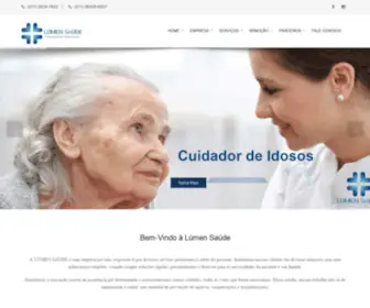 Lumensaude.com.br(Cuidador de Idoso em São Paulo) Screenshot