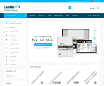 Lumenstarled.com(Lumenstar) Screenshot