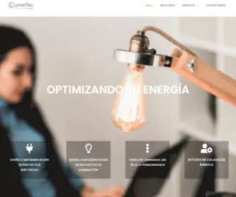Lumentec.pe(Optimizando tu Energía) Screenshot