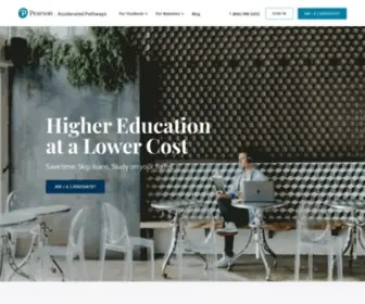Lumerit.com(A better way to do college) Screenshot