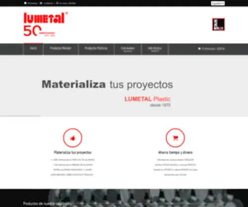 Lumetalplastic.com(LUMETAL PLASTIC) Screenshot