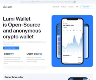 Lumi-Wallet.com(Lumi Wallet) Screenshot