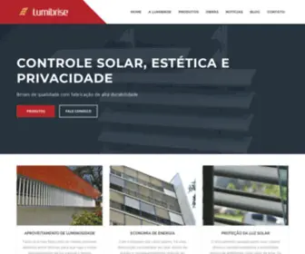 Lumibrise.com.br(Brises metálicos) Screenshot