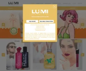 Lumicosmeticos.com.br(Cosméticos) Screenshot