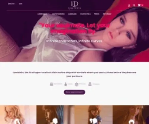 Lumidolls.com(LumiDolls) Screenshot