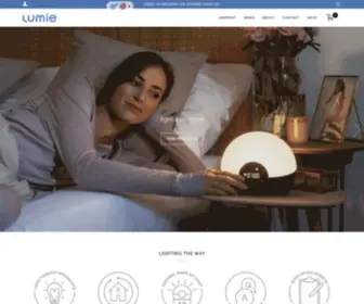 Lumie.com(BUY DIRECT Lumie® Bodyclock Wake) Screenshot