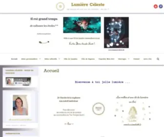 Lumiereceleste.fr(Les milles et une clé de lumière) Screenshot