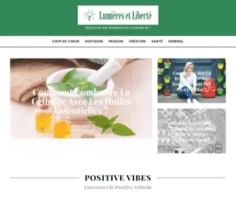 Lumieres-ET-Liberte.org(Lumières et Liberté) Screenshot