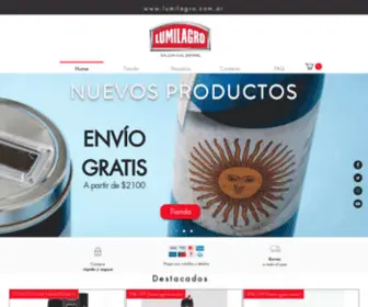 Lumilagroeshop.com(80 años) Screenshot