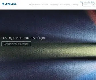 Lumileds.com(Lumileds LED Lighting) Screenshot