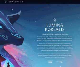 Luminaborealis.com(Kingston Attractions Things To Do Winter Events) Screenshot