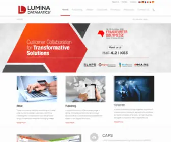 Luminad.com(Digital publishing) Screenshot