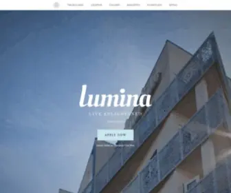 Luminadenver.com(Boutique Loft Living for Lease in LoHi Denver) Screenshot