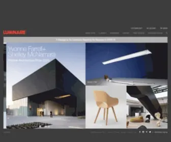 Luminaire.com(Reshape your idea of what a design store can be) Screenshot