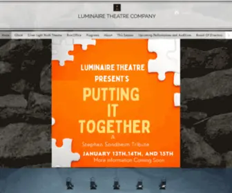 Luminairetheatre.org(Luminaire Theatre Company) Screenshot