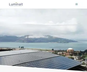 Luminalt.com(San Francisco Bay Area Solar Panel Company in California) Screenshot