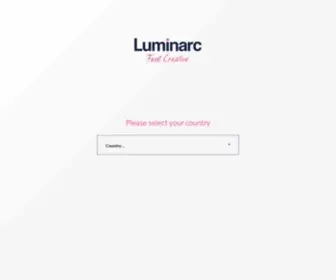 Luminarc.com(Feel creative) Screenshot