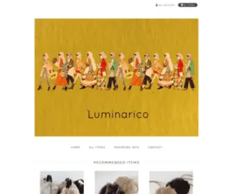 Luminarico.com(luminarico) Screenshot