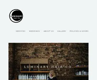 Luminaryhairco.com(Luminary Hair Co) Screenshot