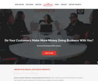 Luminasstrategy.com(Luminas Strategy) Screenshot