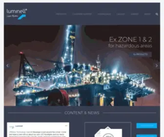 Luminell.com(Marine, Offshore & Wind) Screenshot