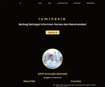 Luminesia.com(Home) Screenshot