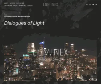 Luminexla.com(LUMINEX) Screenshot