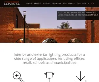 Luminis.com(Luminis Lighting) Screenshot