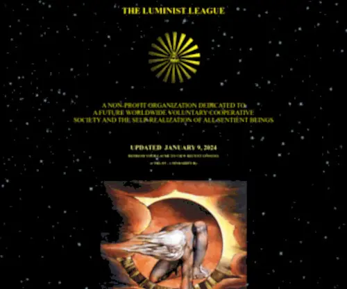 Luminist.org(The Luminist League) Screenshot