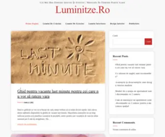 Luminitze.ro(Articole din bloguri) Screenshot