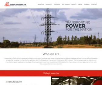 Luminoindustries.com(Lumino Industries Ltd) Screenshot