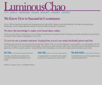 Luminous-Chao.com(Luminous Chao) Screenshot