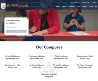 Luminschools.org(Lumin Schools) Screenshot