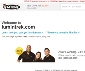 Lumintrek.com Screenshot