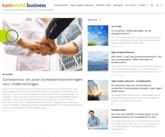 Luminus-Business-Blog.be(Lumiworld Business) Screenshot