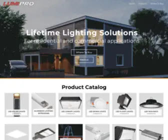 Lumiprolighting.com(Lumipro Lighting) Screenshot