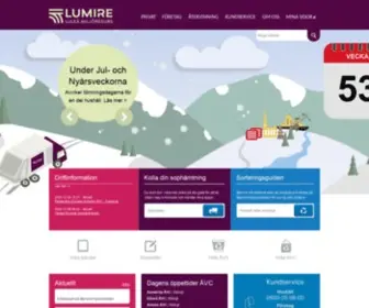 Lumire.se(Start) Screenshot