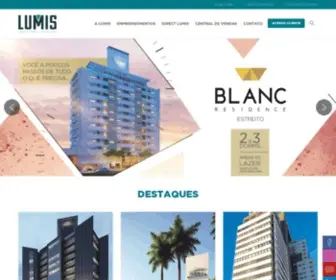 Lumisconstrutora.com.br(Lumis Construtora e Urbanismo) Screenshot