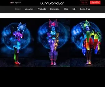 Lumisonata.com(Shenzhen Fashion Luminous Technology Co) Screenshot