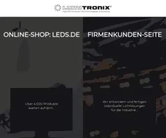 Lumitronix.de(LUMITRONIX LED) Screenshot