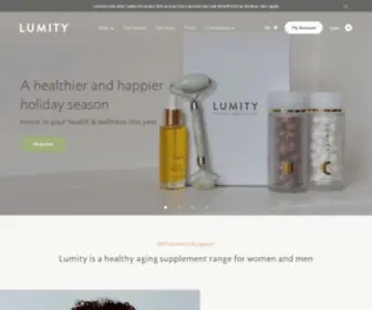 Lumitylife.com(Our anti aging skincare) Screenshot