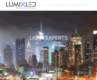 Lumixled.com(LUMIXLED) Screenshot