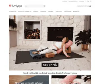 Lumiyoga.no(Yogamatte og yogautstyr) Screenshot