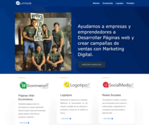 Lumocai.com(Desarrollo Web) Screenshot