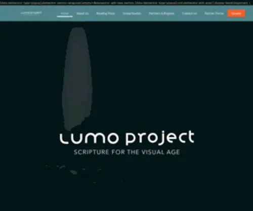 Lumoproject.com(Lumo Project) Screenshot