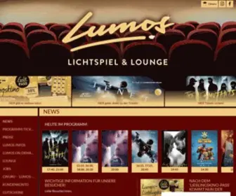 Lumos-Kino-Nidda.de(Lumos Lichtspiel & Lounge) Screenshot