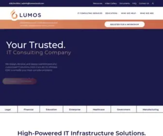 Lumoscloud.com(IT Consulting Company in California) Screenshot