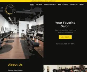 Lumosnoxsalon.com(Hair Salon) Screenshot